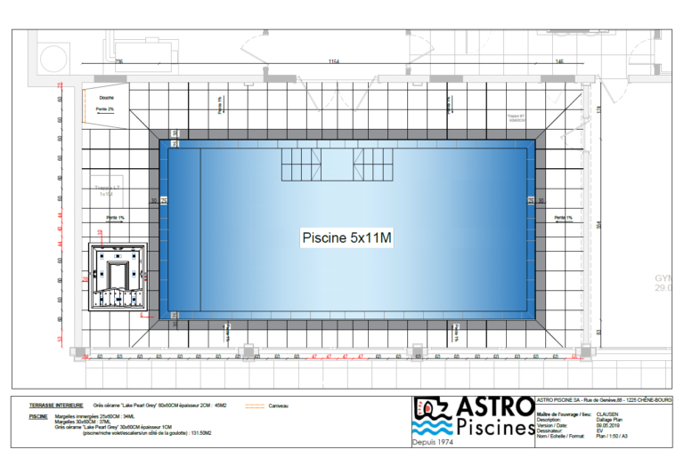 Piscine 6 50 X 3 50